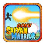 goku saiyan warrior android application logo